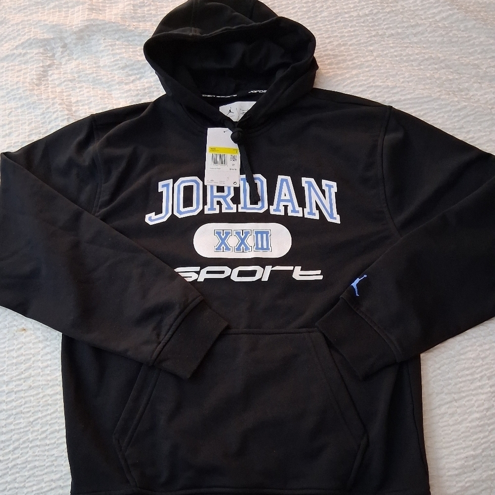Jordan Sport Crossover Mens Dri-Fit Pullover Hoodie Fv8626-011 Nwt Size Small